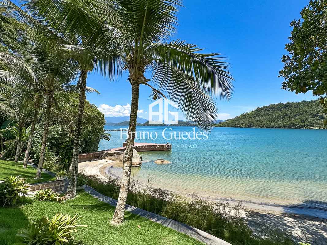 casa de condomínio Angra varanda com vista para o mar