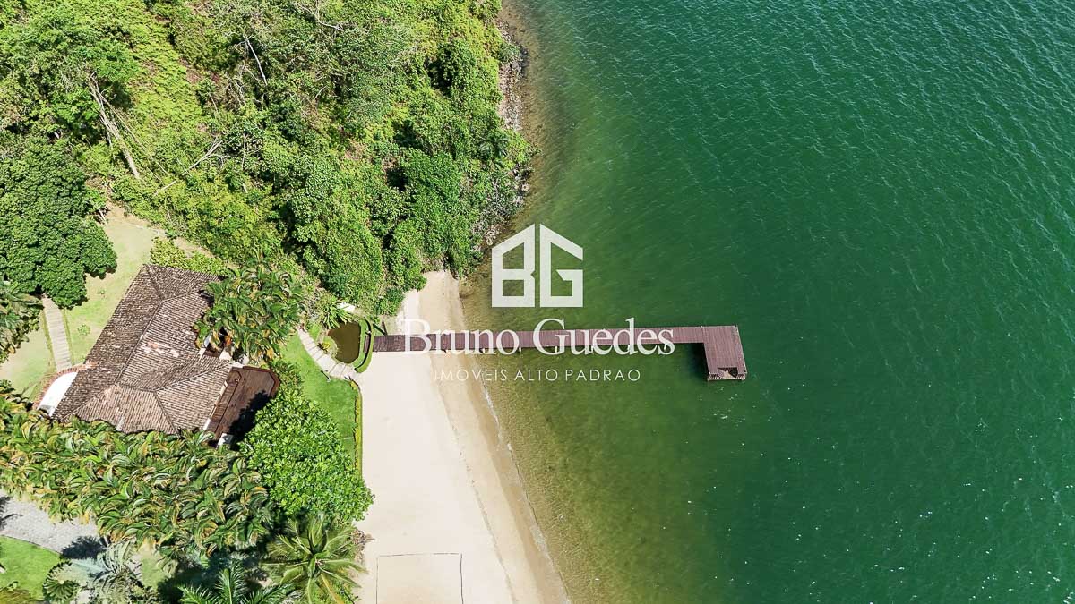 aluguel casa de praia Angra vista aérea