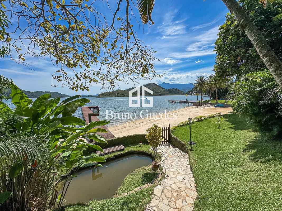 aluguel casa de praia Angra vista externa da varanda