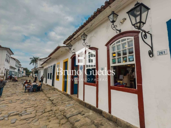 Imóvel no Centro Histórico de Paraty – Fachada colonial