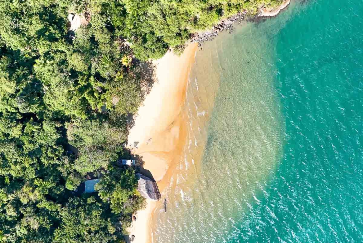 imóvel Mamanguá costa verde mar azul