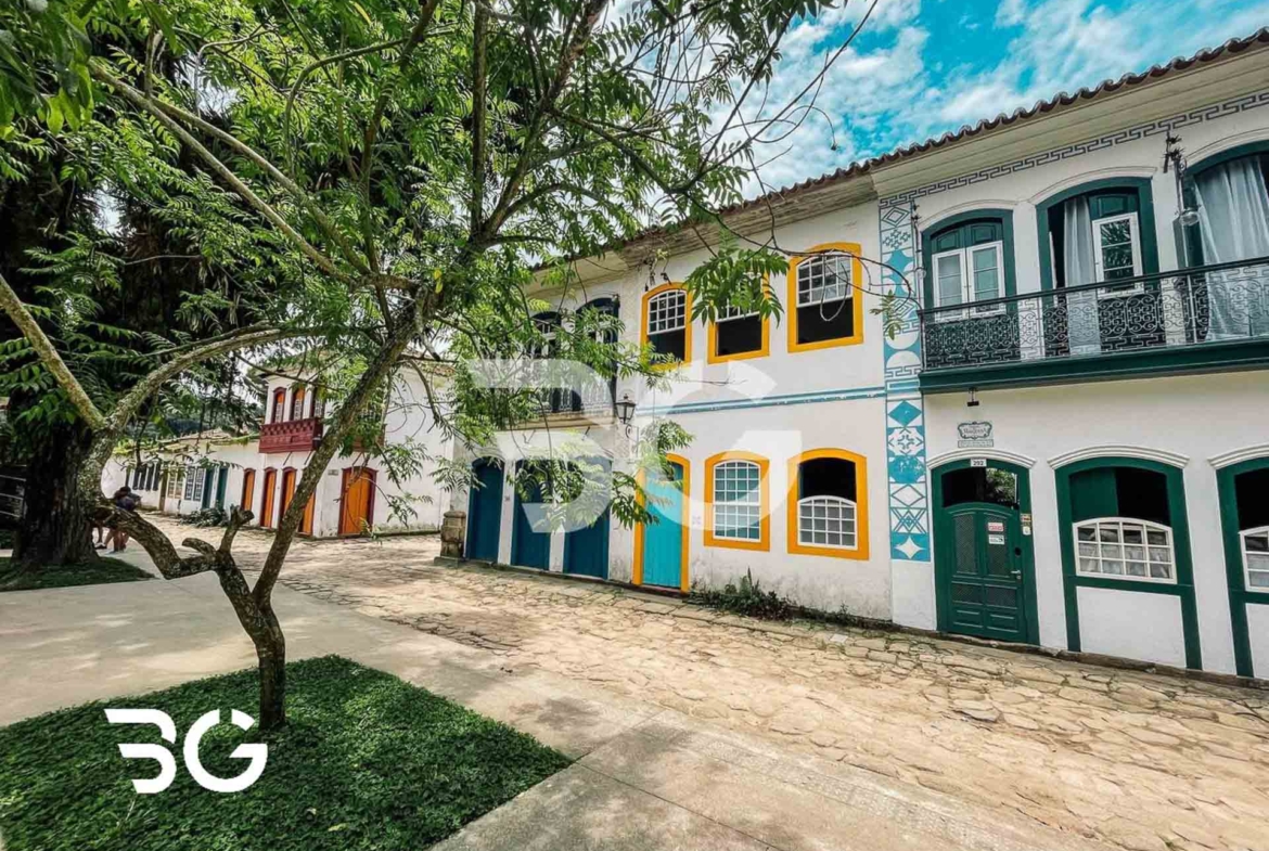 fachada colonial paraty brasil
