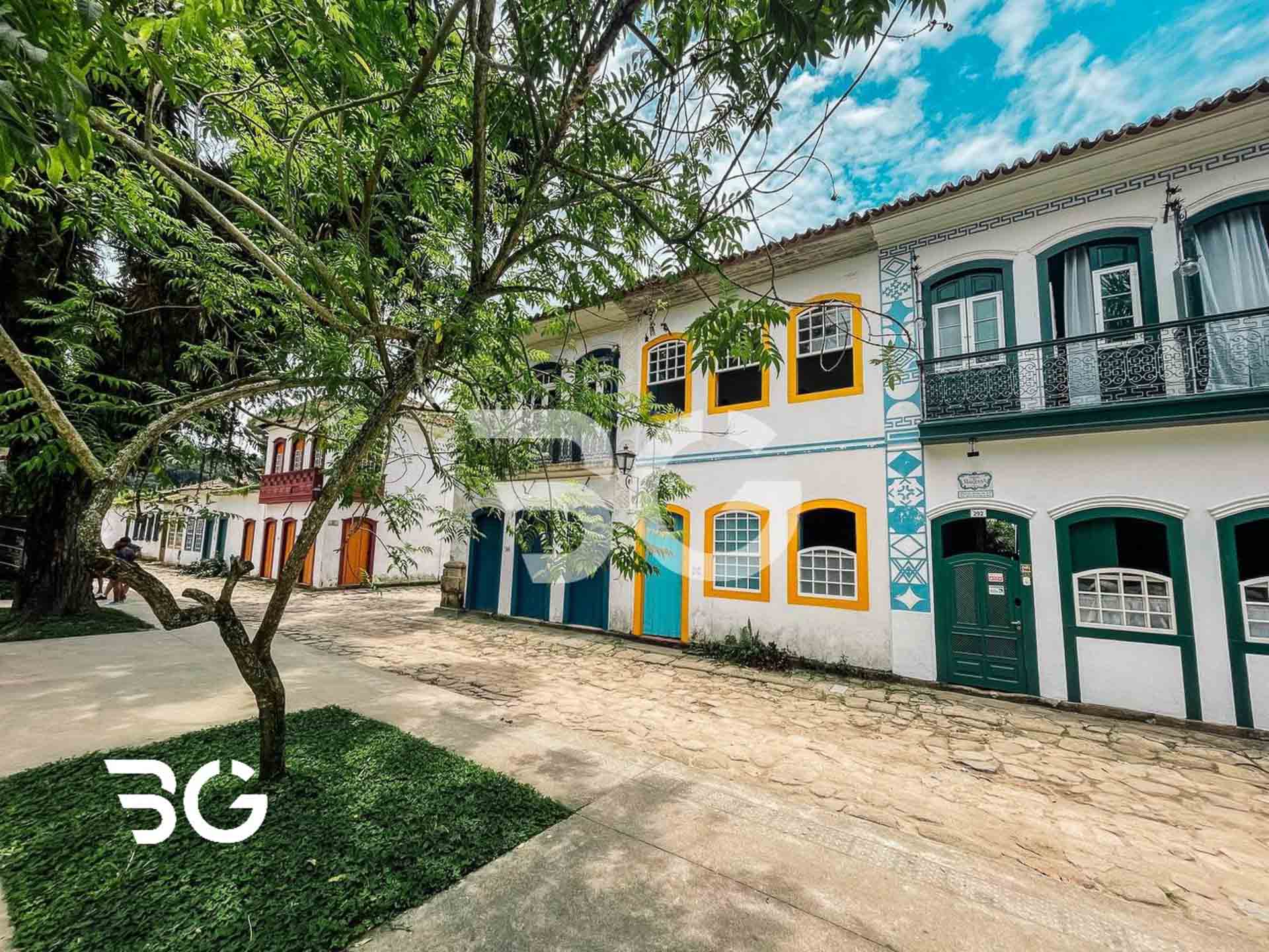 fachada colonial paraty brasil