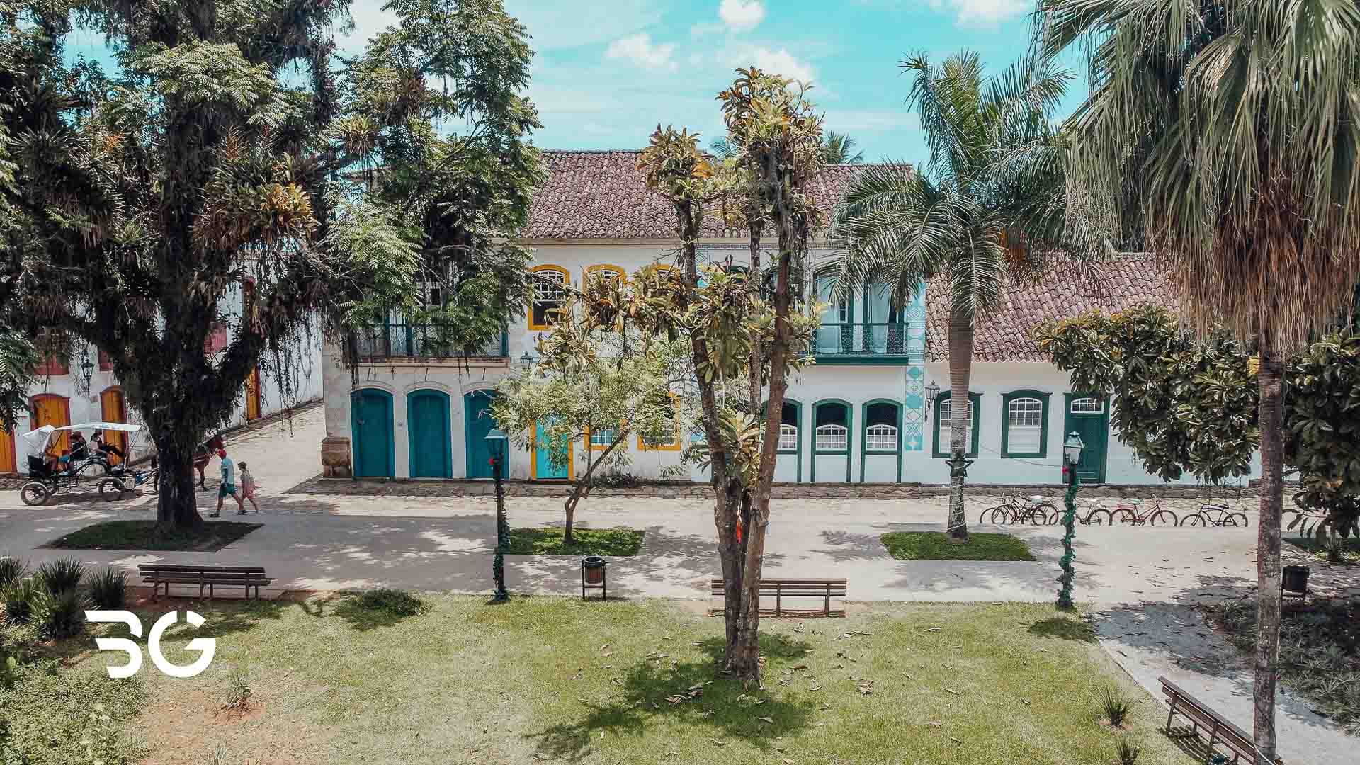 vista praça matriz paraty casa