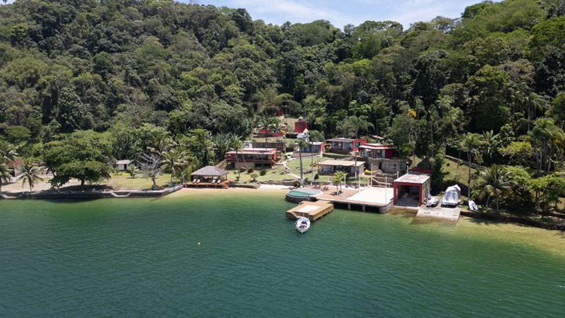 pier privativo casa luxo angra