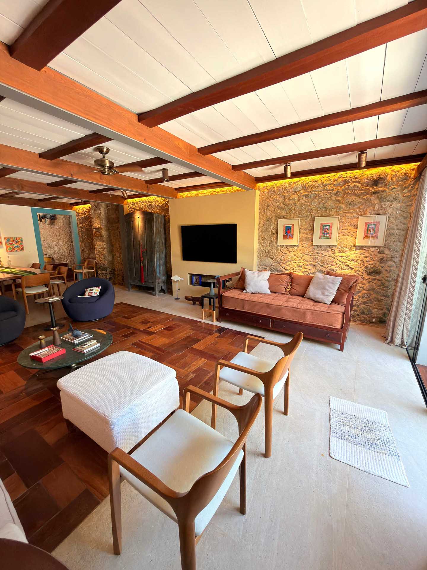 interior preservado casa histórica paraty