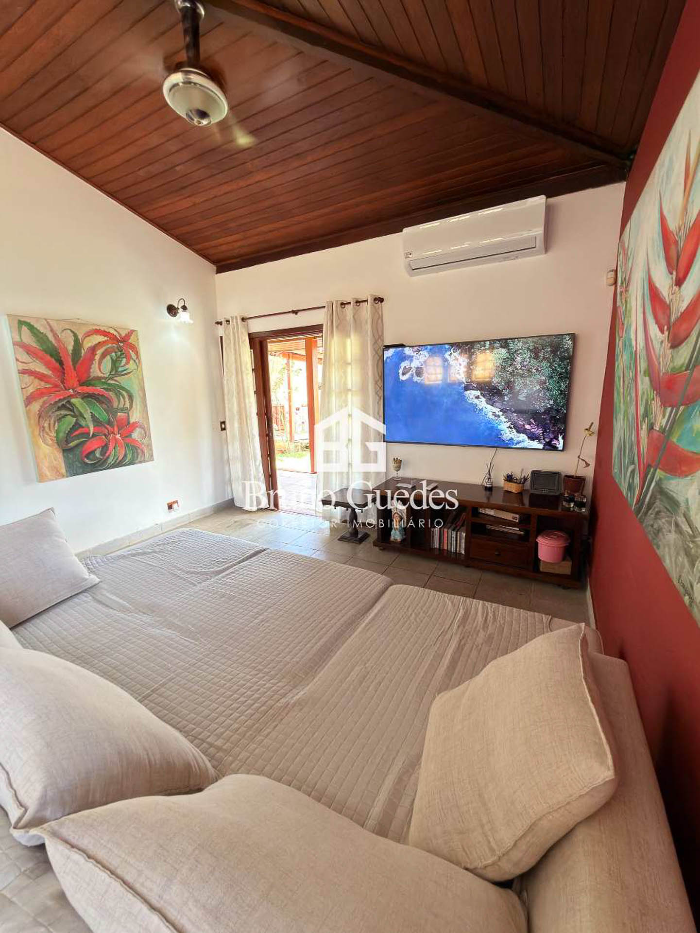 sala arejada casa jabaquara paraty
