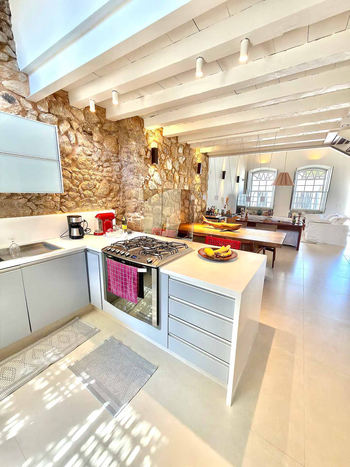 cozinha conceito aberto paraty
