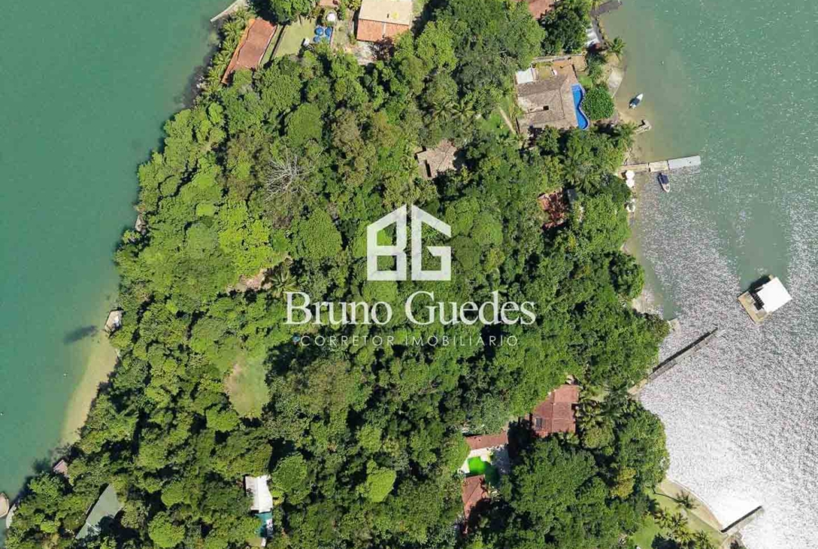 propriedade na ilha do araújo em paraty