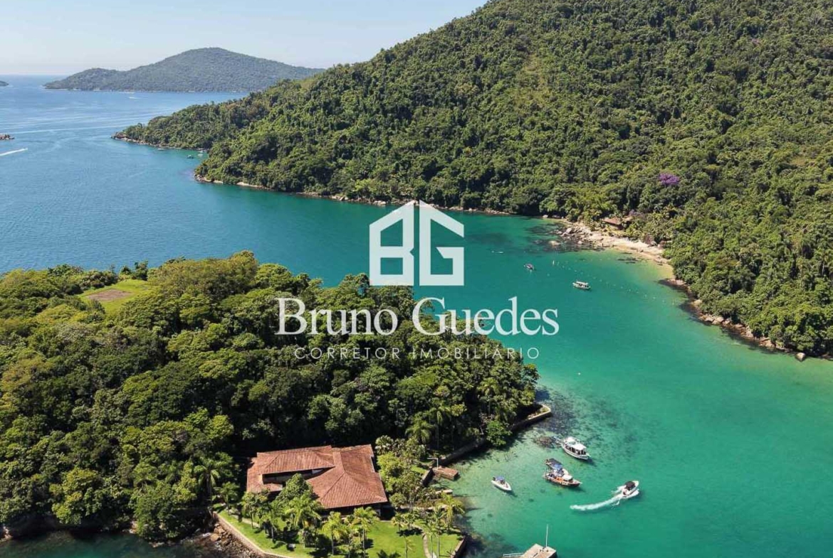 ilha privada paraty costa verde com atracadouro
