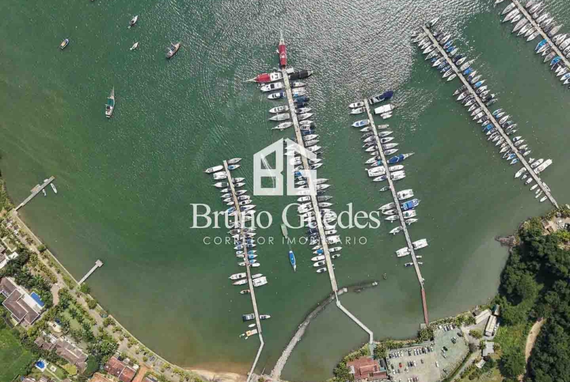 vista aérea casa marina paraty venda