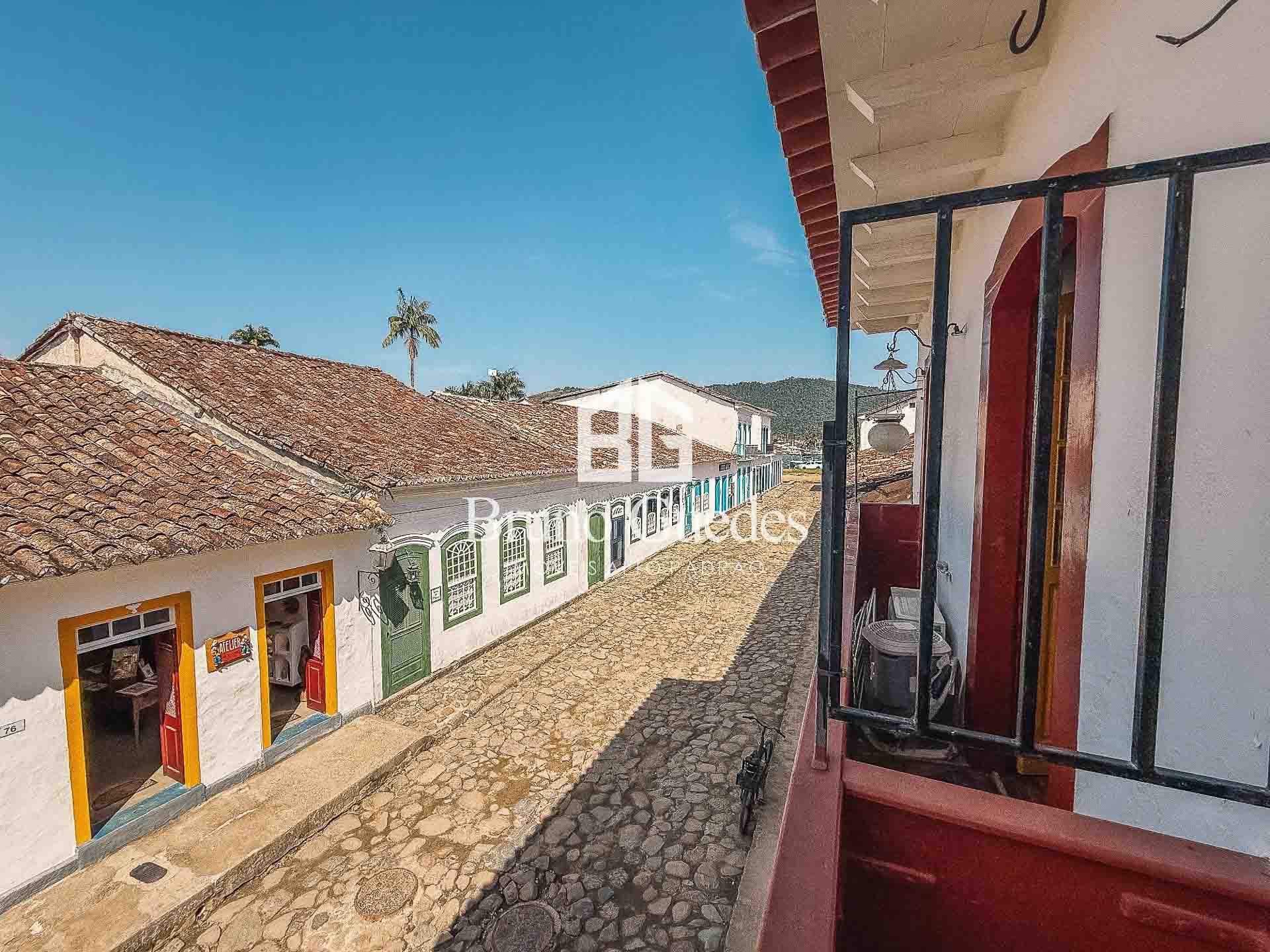 sacada colonial centro histórico paraty