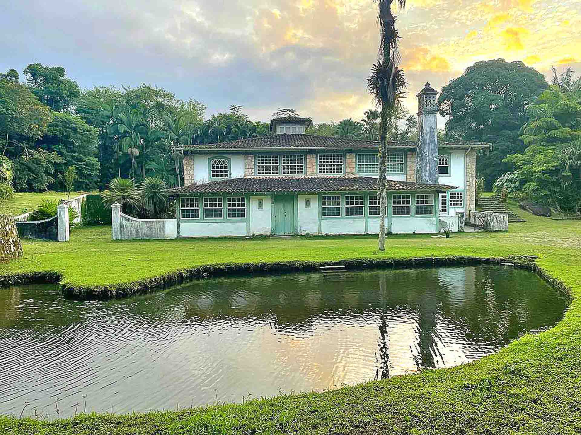 sítio colonial histórico em paraty