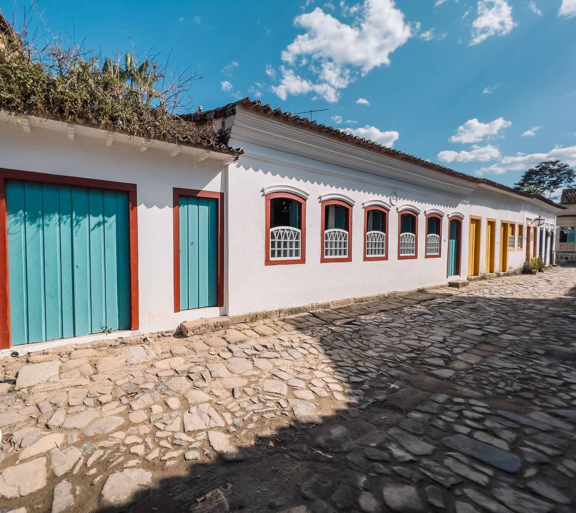 Casarão colonial no Centro Histórico de Paraty